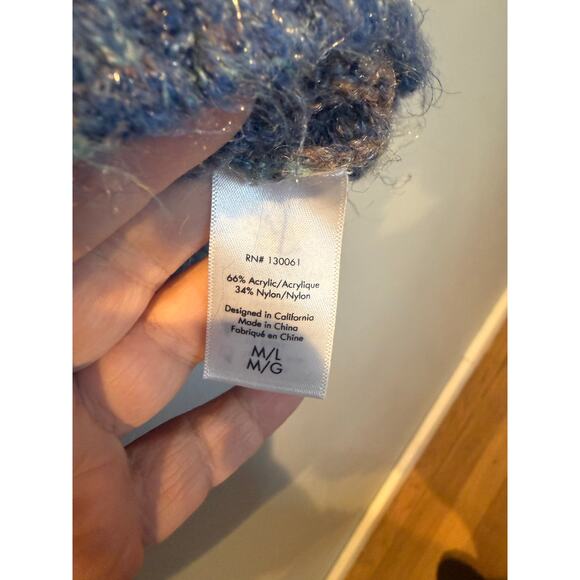 L*Space Ombre Knit Button-Front Cardigan Sweater — Size M/L - Picture 4 of 5